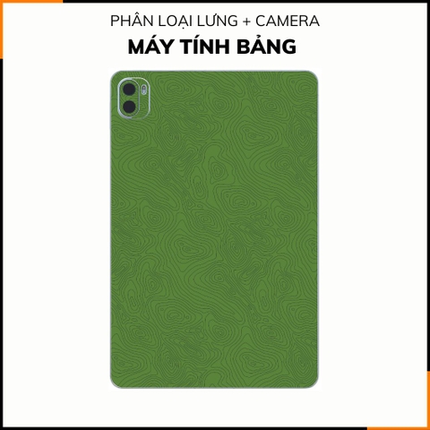 Dán skin máy tính bảng xiaomi, huawei, oppo, lenovo, google, microsoft, vivo  full body và camera chính hãng ORAFOL nhập khẩu từ ĐỨC MÁY TÍNH BẢNG  - MAP GREEN -  SK B13 05 phụ kiện điện thoại huỳnh tân store