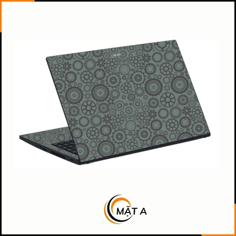 Dán skin laptop asus, dell , acer, hp, msi chính hãng ORAFOL nhập khẩu ĐỨC - SKIN 3M - LAPTOP - BÁNH RĂNG - SK-B10-01 phụ kiện điện thoại huỳnh tân store