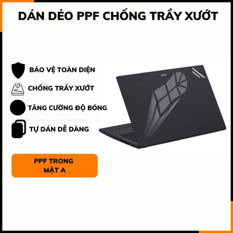 Dán dẻo PPF laptop asus, dell , acer, hp, msi trong suốt hoặc nhám chống trầy xướt, bảo vệ phụ kiện điện thoại huỳnh tân store