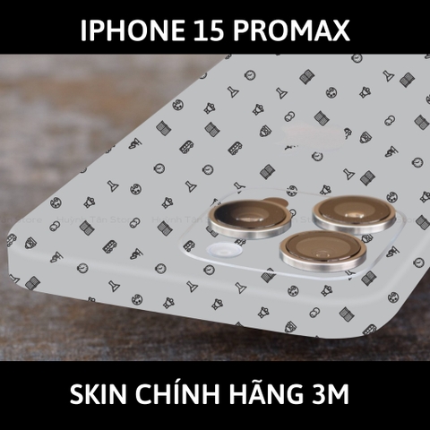 Dán skin điện thoại Iphone 15 Pro, Iphone 15 Pro Max full body và camera nhập khẩu chính hãng USA phụ kiện điện thoại huỳnh tân store - Sticker  - Warp Skin Collection
