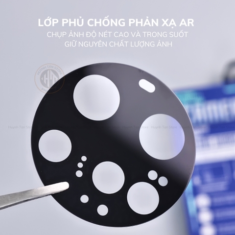 Kính cường lực camera Xiaomi Mi 15 Ultra, Mi 15, Mi 14 Ultra FULL ĐEN chống chói công nghệ AR chống trầy bảo vệ toàn diện phụ kiện huỳnh tân store