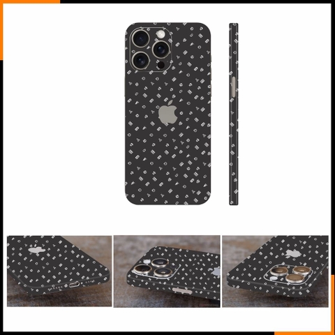 Dán skin điện thoại Iphone 15 Pro, Iphone 15 Pro Max full body và camera nhập khẩu chính hãng USA phụ kiện điện thoại huỳnh tân store - Sticker  - Warp Skin Collection