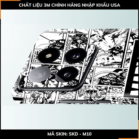 Dán skin điện thoại Xiaomi Mi 14 , Mi 14 Pro full body và camera nhập khẩu chính hãng USA in hình MAVEL - SKD M10 phụ kiện điện thoại huỳnh tân store