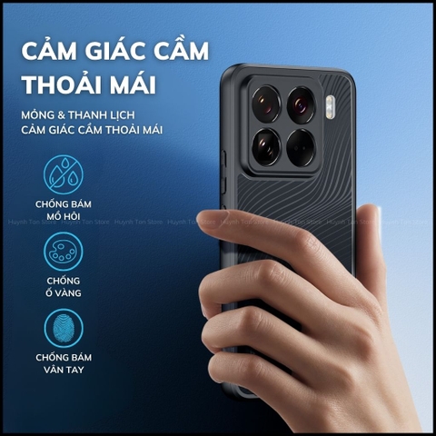 Ốp Xiaomi 17 Pro Max, 15 Ultra, 15T, 14 k70 aimo chính hãng duxducis chống va đập trong suốt không ố vàng huỳnh tân store