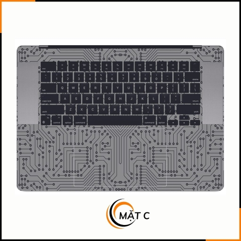 Dán skin macbook pro, macbook air chính hãng 3M nhập khẩu USA - SKIN 3M - MACBOOK - ELECTRIC WHITE  - SK B01 02   phụ kiện điện thoại huỳnh tân store