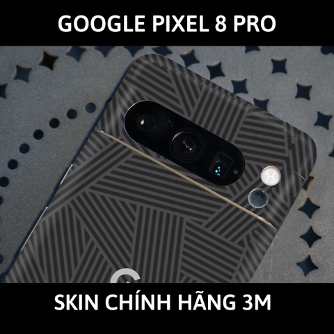 Dán skin điện thoại Pixel 8, Pixel 8 Pro full body và camera nhập khẩu chính hãng USA phụ kiện điện thoại huỳnh tân store - PATTEN TEXTURE 06 - Warp Skin Collection