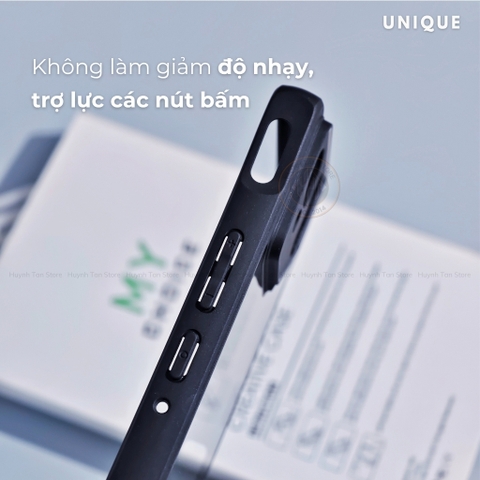 Ốp lưng asus rog 9 pro 8 8 pro ultra trong suốt không ố vàng bảo vệ camera UNIQUE TRONG phụ kiện huỳnh tân store