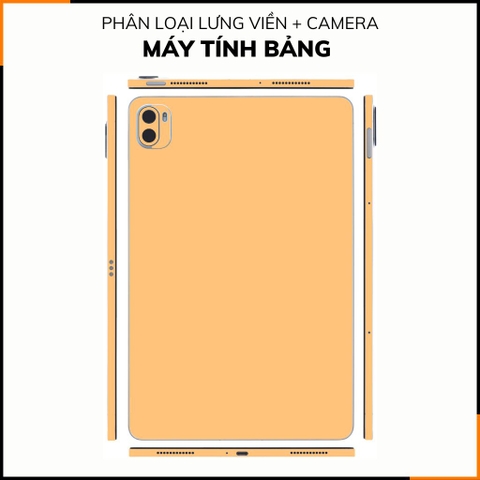 Dán skin máy tính bảng xiaomi, huawei, oppo, lenovo, google, microsoft, vivo  full body và camera chính hãng ORAFOL nhập khẩu từ ĐỨC MÁY TÍNH BẢNG  - PASTEL YELLOW -  SK A02 03 phụ kiện điện thoại huỳnh tân store