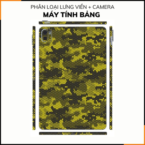 Dán skin máy tính bảng xiaomi, huawei, oppo, lenovo, google, microsoft, vivo  full body và camera chính hãng ORAFOL nhập khẩu từ ĐỨC MÁY TÍNH BẢNG  - MAMBA YELLOW -  SK B03 06 phụ kiện điện thoại huỳnh tân store