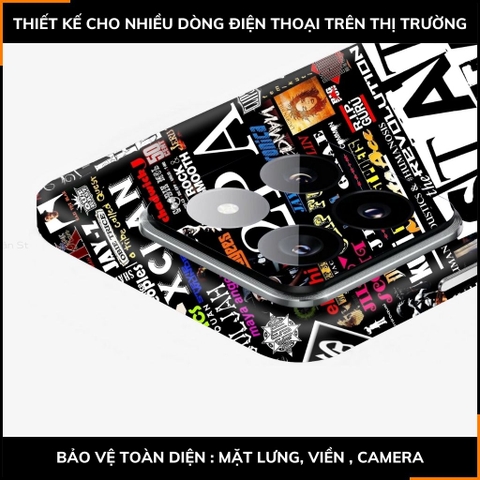 Dán skin điện thoại Xiaomi Mi 14 , Mi 14 Pro full body và camera nhập khẩu chính hãng USA in hình STICKER BOOM - SKD L10 phụ kiện điện thoại huỳnh tân store