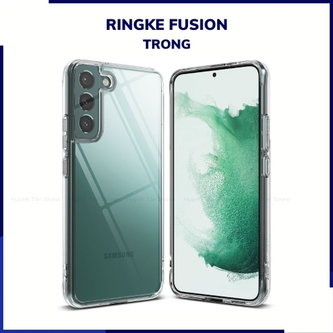 Ốp lưng samsung s22, s22 plus chống sốc Ringke Fusion X chính hãng Korea bảo vệ camera phụ kiện huỳnh tân store