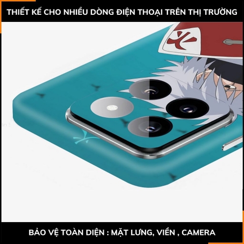 Dán skin điện thoại Xiaomi Mi 14 , Mi 14 Pro full body và camera nhập khẩu chính hãng USA in hình NARUTO - SKD N06 phụ kiện điện thoại huỳnh tân store