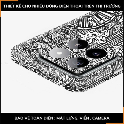 Dán skin điện thoại Xiaomi Mi 14 , Mi 14 Pro full body và camera nhập khẩu chính hãng USA in hình ROBOT CITY - SKD U03 phụ kiện điện thoại huỳnh tân store