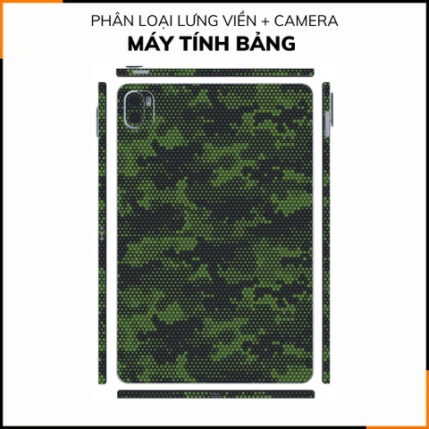 Dán skin máy tính bảng xiaomi, huawei, oppo, lenovo, google, microsoft, vivo  full body và camera chính hãng ORAFOL nhập khẩu từ ĐỨC MÁY TÍNH BẢNG  - MAMBA GREEN -  SK B03 03 phụ kiện điện thoại huỳnh tân store