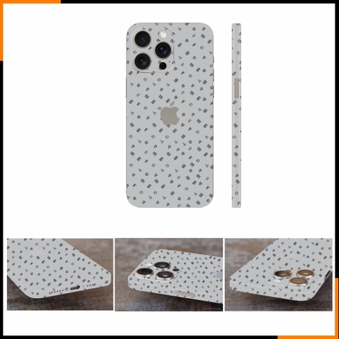 Dán skin điện thoại Iphone 15 Pro, Iphone 15 Pro Max full body và camera nhập khẩu chính hãng USA phụ kiện điện thoại huỳnh tân store - Sticker  - Warp Skin Collection