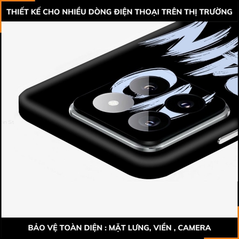 Dán skin điện thoại Xiaomi Mi 14 , Mi 14 Pro full body và camera nhập khẩu chính hãng USA in hình THÀNH NGỮ - SKD K04 phụ kiện điện thoại huỳnh tân store