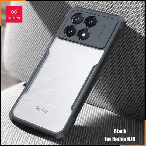 Ốp lưng redmi k70, k70 pro chống sốc xundd bảo vệ camera chính hãng chống ố vàng phụ kiện điện thoại huỳnh tân store