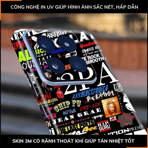 Dán skin điện thoại Xiaomi Mi 14 , Mi 14 Pro full body và camera nhập khẩu chính hãng USA in hình STICKER BOOM - SKD L10 phụ kiện điện thoại huỳnh tân store