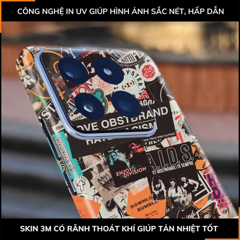 Dán skin điện thoại Xiaomi Mi 14 , Mi 14 Pro full body và camera nhập khẩu chính hãng USA in hình STICKER BOOM - SKD L12 phụ kiện điện thoại huỳnh tân store