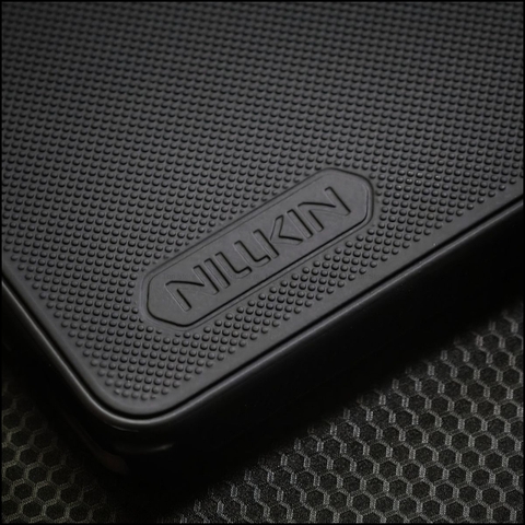 Ốp lưng Xiaomi Mi 15 ultra đen viền dẻo lưng sần chống vân tay chống sốc Nillkin Super Frosted