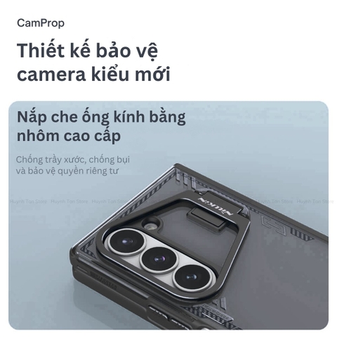 Ốp lưng Samsung Z Fold 6 có giá đỡ bảo vệ camera Nillkin Iceblade Prop