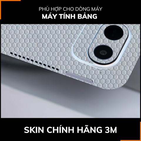 Dán skin máy tính bảng xiaomi, huawei, oppo, lenovo, google, microsoft, vivo  full body và camera chính hãng ORAFOL nhập khẩu từ ĐỨC MÁY TÍNH BẢNG  - MATRIX WHITE -  SK B11 02 phụ kiện điện thoại huỳnh tân store