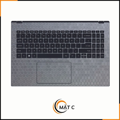 Dán skin laptop asus, dell , acer, hp, msi chính hãng ORAFOL nhập khẩu ĐỨC - SKIN 3M - LAPTOP - HONEYCOMB SILVER - SK-B11-03 phụ kiện điện thoại huỳnh tân store