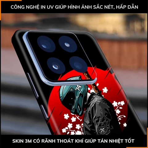 Dán skin điện thoại Xiaomi Mi 14 , Mi 14 Pro full body và camera nhập khẩu chính hãng USA in hình Motobiker - SKD C15 phụ kiện điện thoại huỳnh tân store