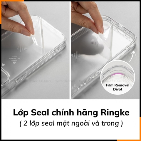 Ốp lưng google pixel 8 RINGKE chính hãng trong suốt chống sốc FUSION X chống ố vàng phụ kiện điện thoại huỳnh tân