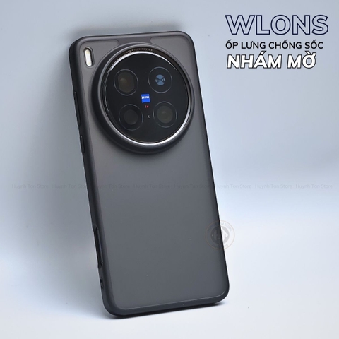 Ốp lưng vivo x200 ultra x200s x200 pro mini x100 pro chống sốc chính hãng WLONS phụ kiện huỳnh tân store