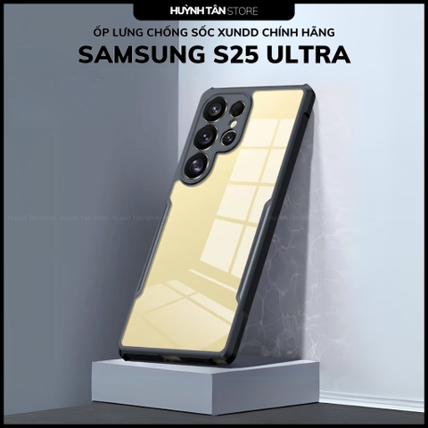 Ốp lưng samsung s25 ultra s25 plus s25 chống sốc xundd bảo vệ camera chính hãng chống ố vàng