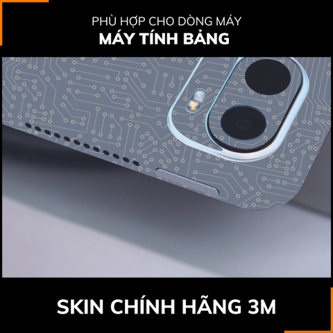 Dán skin máy tính bảng xiaomi, huawei, oppo, lenovo, google, microsoft, vivo  full body và camera chính hãng ORAFOL nhập khẩu từ ĐỨC MÁY TÍNH BẢNG  - ELECTRIC FULL GREY -  SK B01 08 phụ kiện điện thoại huỳnh tân store