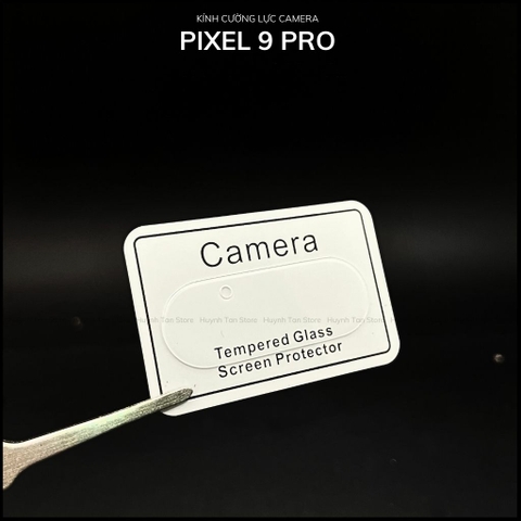 Kinh cường lực Camera Google Pixel 9 Pixel 9 pro 9 pro xl trong suốt vát 2,5D chống va đập, chống trầy xướt