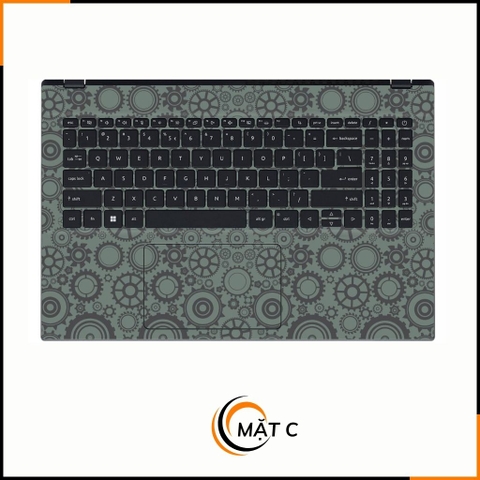 Dán skin laptop asus, dell , acer, hp, msi chính hãng ORAFOL nhập khẩu ĐỨC - SKIN 3M - LAPTOP - BÁNH RĂNG - SK-B10-01 phụ kiện điện thoại huỳnh tân store