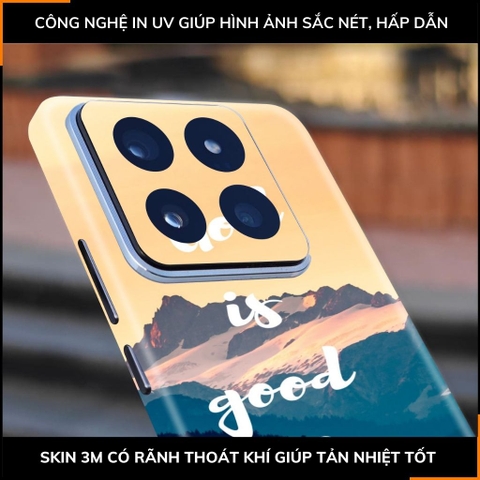 Dán skin điện thoại Xiaomi Mi 14 , Mi 14 Pro full body và camera nhập khẩu chính hãng USA in hình THÀNH NGỮ - SKD K01 phụ kiện điện thoại huỳnh tân store