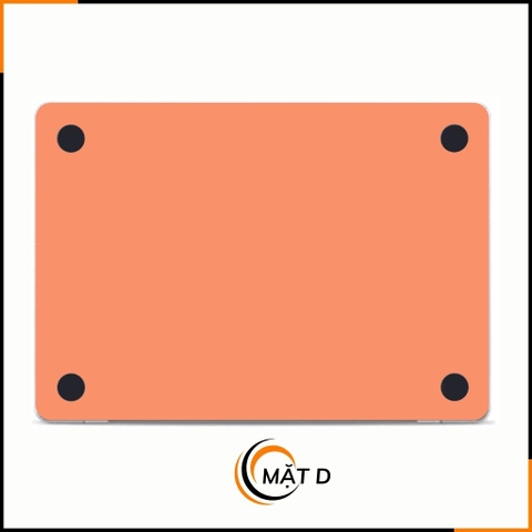 Dán skin macbook pro, macbook air chính hãng 3M nhập khẩu USA - SKIN 3M - MACBOOK - PASTEL ORANGE  - SK A01 07 phụ kiện điện thoại huỳnh tân store