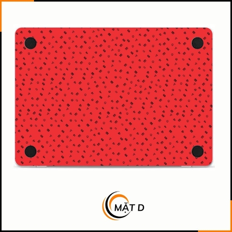 Dán skin macbook pro, macbook air chính hãng 3M nhập khẩu USA - SKIN 3M - MACBOOK - MANY STICKER RED - SK-B14-01 phụ kiện điện thoại huỳnh tân store