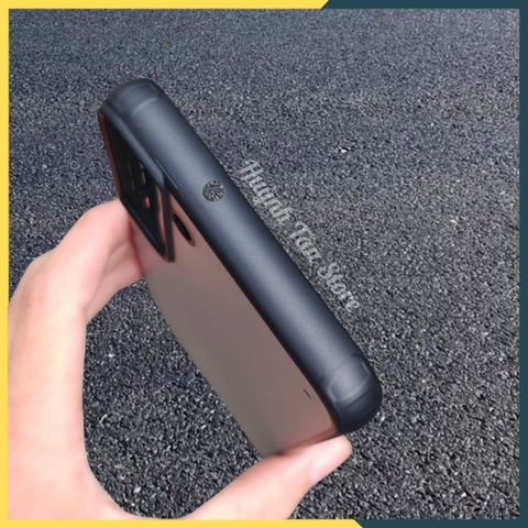 Ốp lưng s22 plus chống sốc bảo vệ camera chống vân tay nhám viền màu ver 2 phụ kiện điện thoại huỳnh tân store