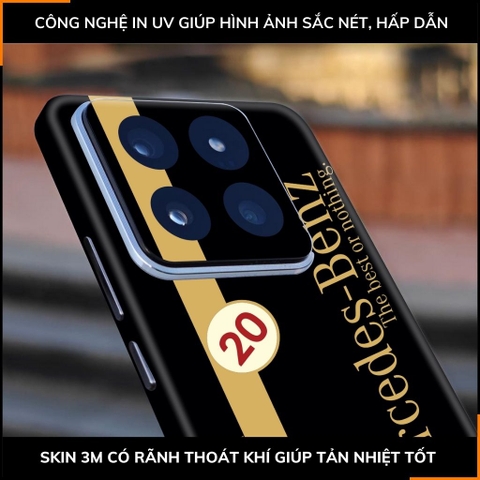 Dán skin điện thoại Xiaomi Mi 14 , Mi 14 Pro full body và camera nhập khẩu chính hãng USA in hình VINTAGE RACING - SKD O13 phụ kiện điện thoại huỳnh tân store