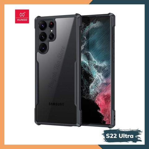 Ốp lưng s22 ultra chống sốc xundd bảo vệ camera chính hãng chống ố vàng phụ kiện huỳnh tân store