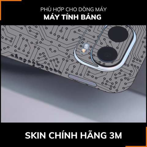 Dán skin máy tính bảng xiaomi, huawei, oppo, lenovo, google, microsoft, vivo  full body và camera chính hãng ORAFOL nhập khẩu từ ĐỨC MÁY TÍNH BẢNG  - ELECTRIC GREY -  SK B01 02 phụ kiện điện thoại huỳnh tân store