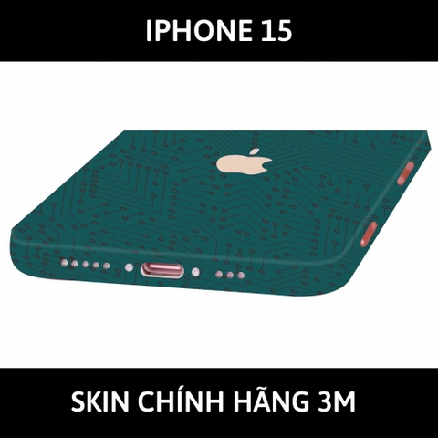 Dán skin điện thoại Iphone 15, Iphone 15 Plus full body và camera nhập khẩu chính hãng USA phụ kiện điện thoại huỳnh tân store - ELECTRIC GREEN - Warp Skin Collection