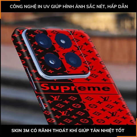 Dán skin điện thoại Xiaomi Mi 14 , Mi 14 Pro full body và camera nhập khẩu chính hãng USA in hình Thương Hiệu - SKD E05 phụ kiện điện thoại huỳnh tân store