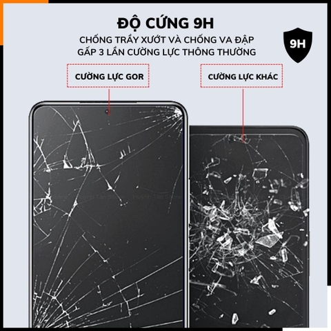 Kính cường lực s24 ultra trong suốt KHÔNG FULL MÀN chống bám vân tay chính hãng GOR phụ kiện huỳnh tân store