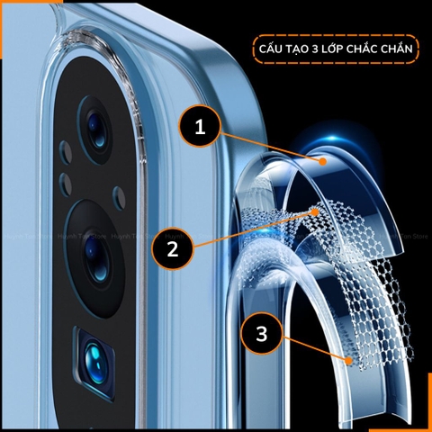 Ốp lưng google pixel 9 pro xl chống sốc CLEAR COLOR VER 4 trong suốt không ố vàng bảo vệ camera phụ kiện huỳnh tân store