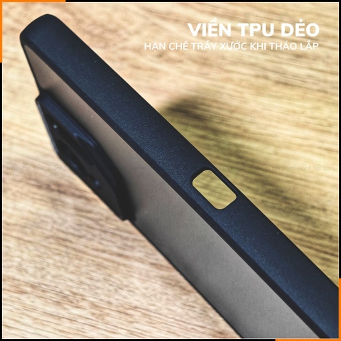 Ốp lưng Asus Rog Phone 9, Rog Phone 8 chống sốc bảo vệ camera chống vân tay nhám ver 3