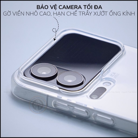 Ốp lưng xiaomi mi 17 pro max 17 pro silicon trong suốt GOR bảo vệ camera phụ kiện huỳnh tân store