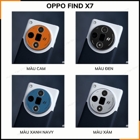 Miếng dán camera oppo find x8 x7 ultra find x6 pro find n3 skin da in logo hasselblad chống trầy xướt ảnh chụp sắc nét