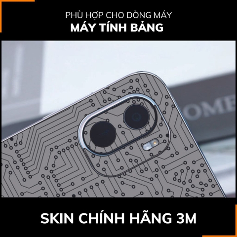 Dán skin máy tính bảng xiaomi, huawei, oppo, lenovo, google, microsoft, vivo  full body và camera chính hãng ORAFOL nhập khẩu từ ĐỨC MÁY TÍNH BẢNG  - ELECTRIC GREY -  SK B01 02 phụ kiện điện thoại huỳnh tân store