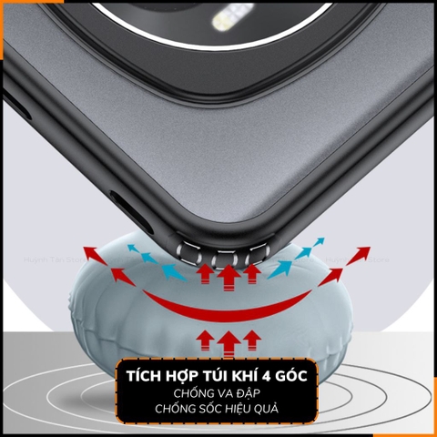 Ốp lưng honor magic 6 pro chống sốc chống vân tay NHÁM VIỀN MÀU VER 2 bảo vệ camera phụ kiện huỳnh tân store